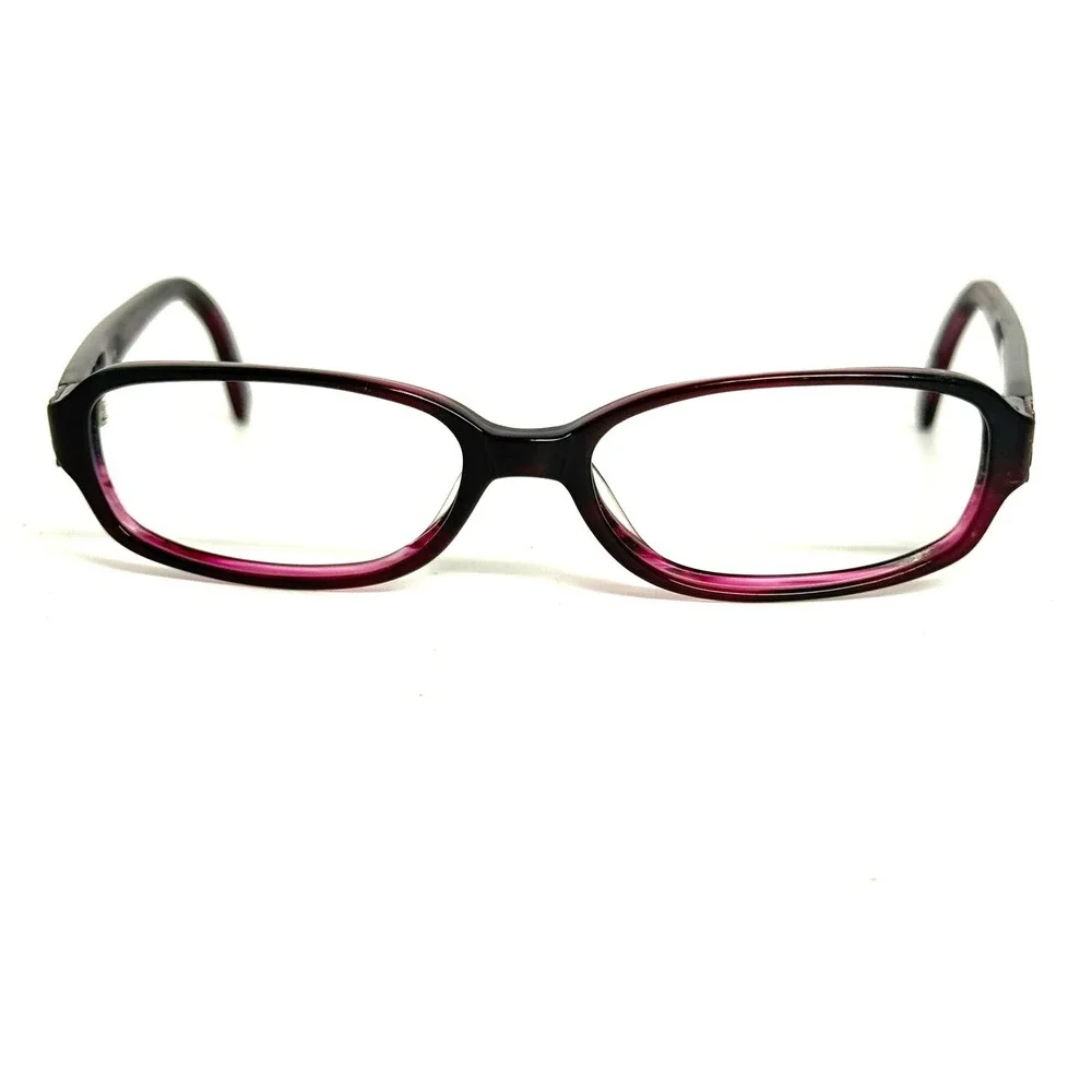 Geoffrey Beene Remember BUR 135 Burgundy Black Rectangle Eyeglasses Frames 135mm